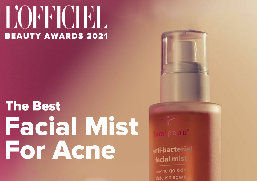 L’Officiel Beauty Awards: LumiShield Wins ‘Best Facial Mist For Acne’